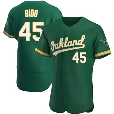 Green Osvaldo Bido Men's Oakland Athletics Kelly Alternate Jersey - Authentic Big Tall