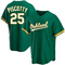 Green Stephen Piscotty Men's Oakland Athletics Kelly Alternate Jersey - Replica Big Tall