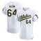 White Will Klein Men's Oakland Athletics Home Jersey - Elite Big Tall