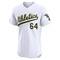 White Will Klein Men's Oakland Athletics Home Jersey - Elite Big Tall